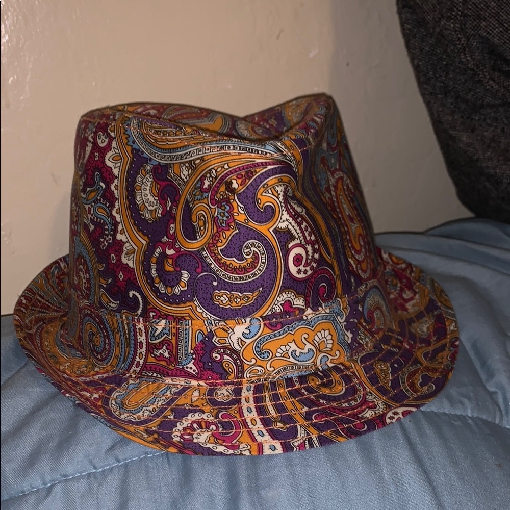 New Era Paisley Multicolor Fedora Hat